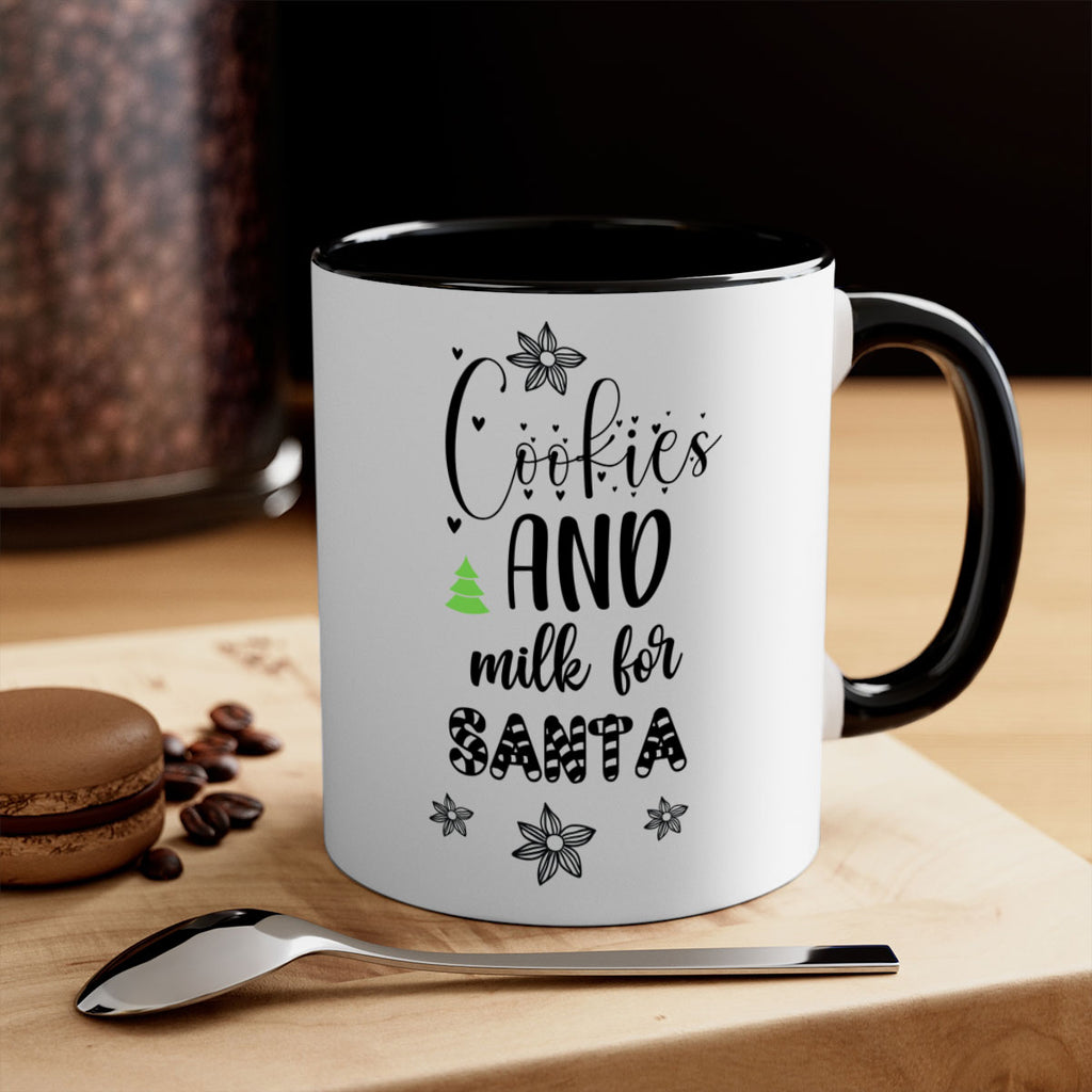 cookies and milk for santa style 137#- christmas-Mug / Coffee Cup