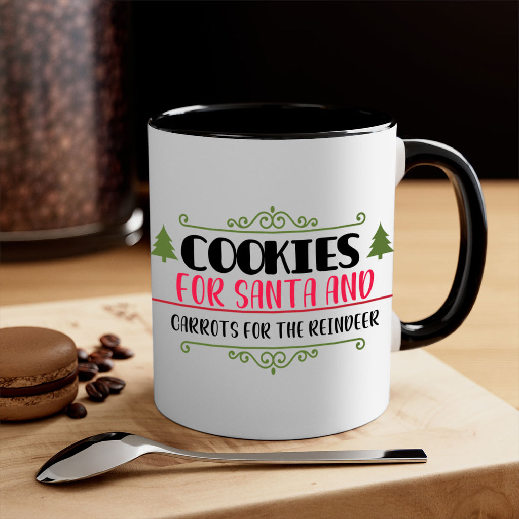 cookies for santa and carrots for the reindeer style 140#- christmas-Mug / Coffee Cup