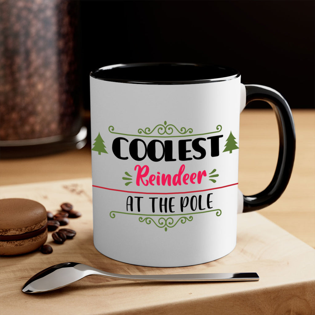 coolest reindeer at the pole style 141#- christmas-Mug / Coffee Cup