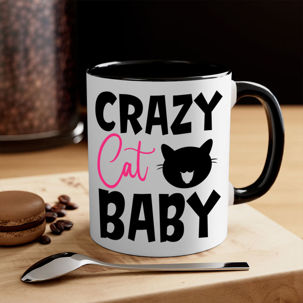 crazy cat baby Style 270#- baby2-Mug / Coffee Cup