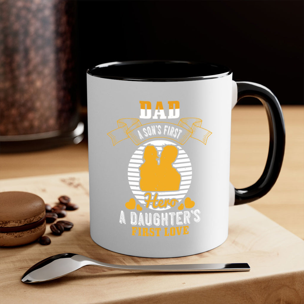 dad a son’s first hero 245#- fathers day-Mug / Coffee Cup