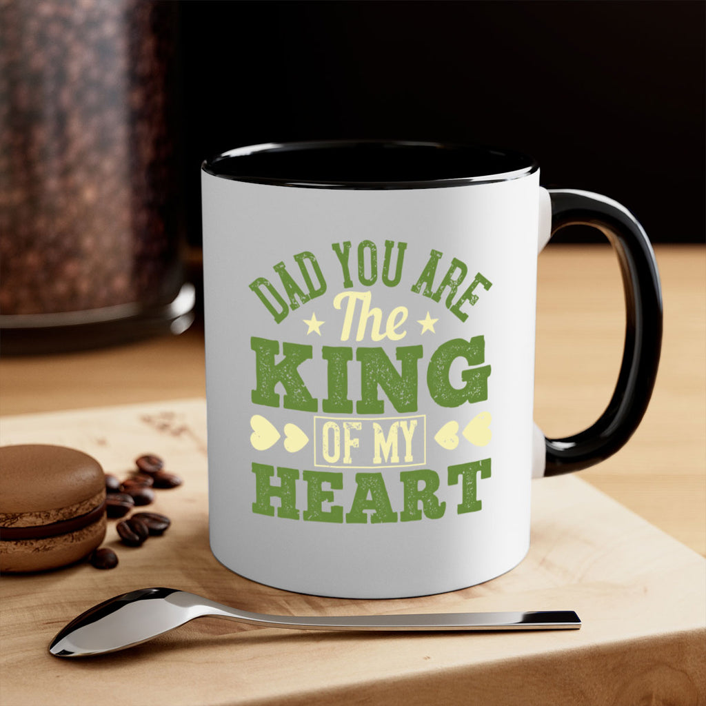 dad you are the king of my heart 253#- fathers day-Mug / Coffee Cup