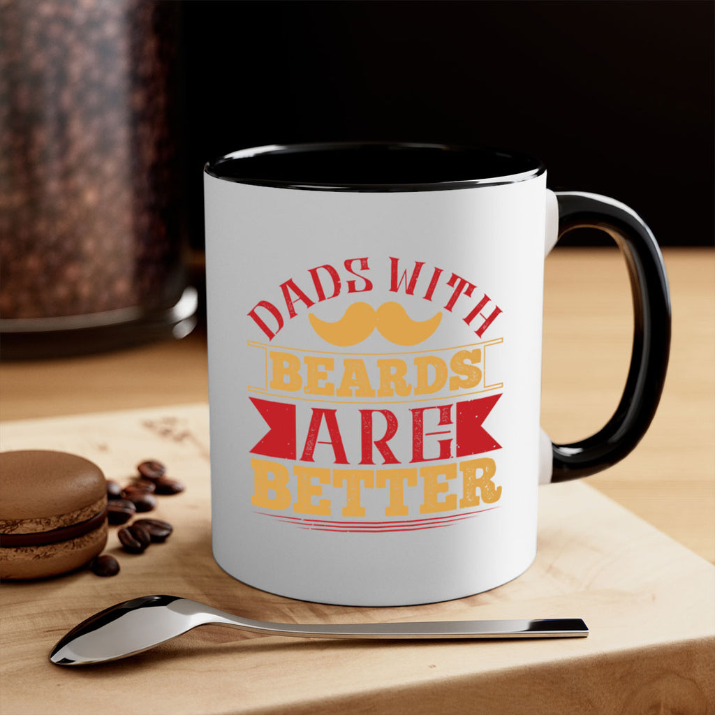 dads with beards are better 231#- fathers day-Mug / Coffee Cup