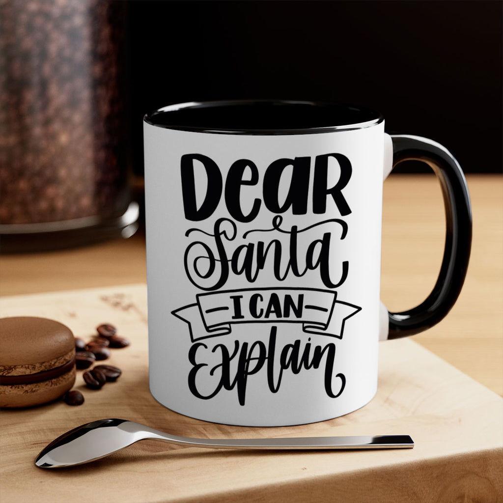 dear santa i can explain 163#- christmas-Mug / Coffee Cup