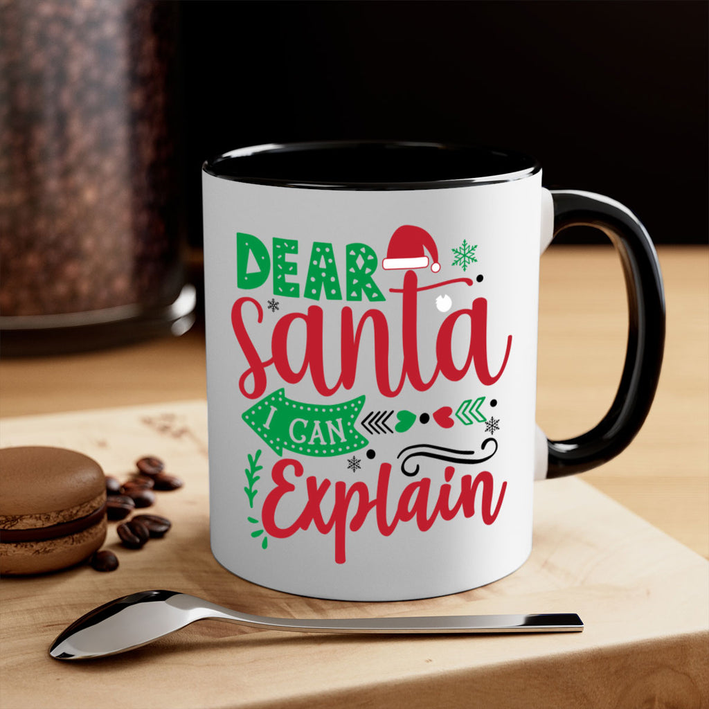 dear santa i can explain style 157#- christmas-Mug / Coffee Cup