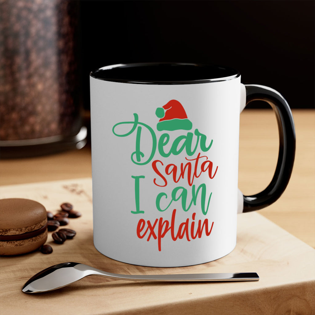 dear santa i can explain style 158#- christmas-Mug / Coffee Cup