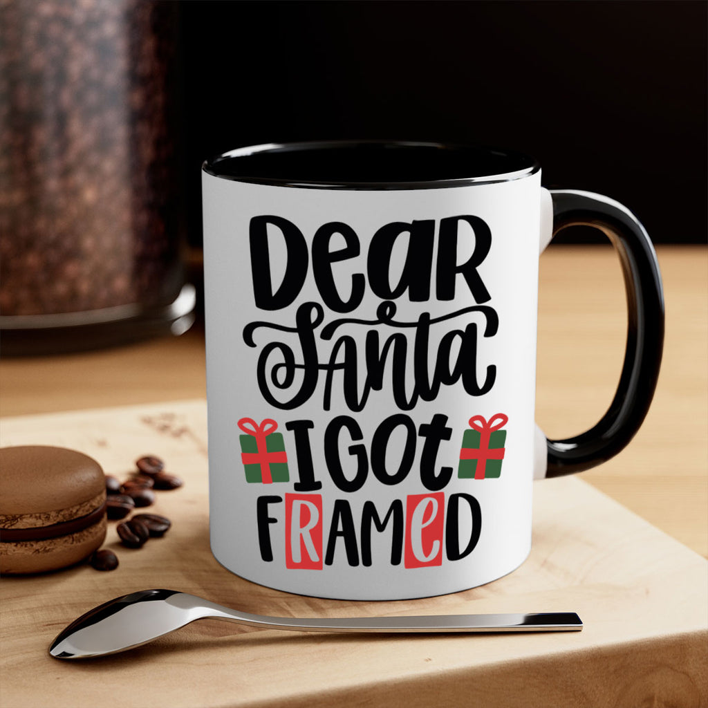 dear santa i got framed 162#- christmas-Mug / Coffee Cup