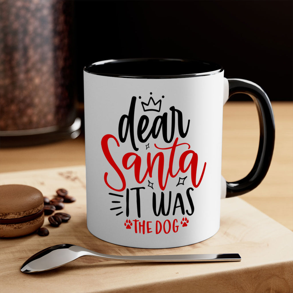 dear santa it was the dog style 171#- christmas-Mug / Coffee Cup