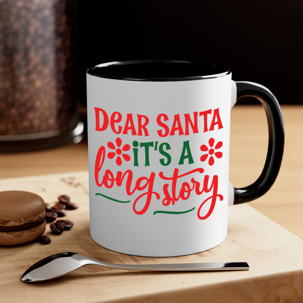 dear santa its a long story style 174#- christmas-Mug / Coffee Cup