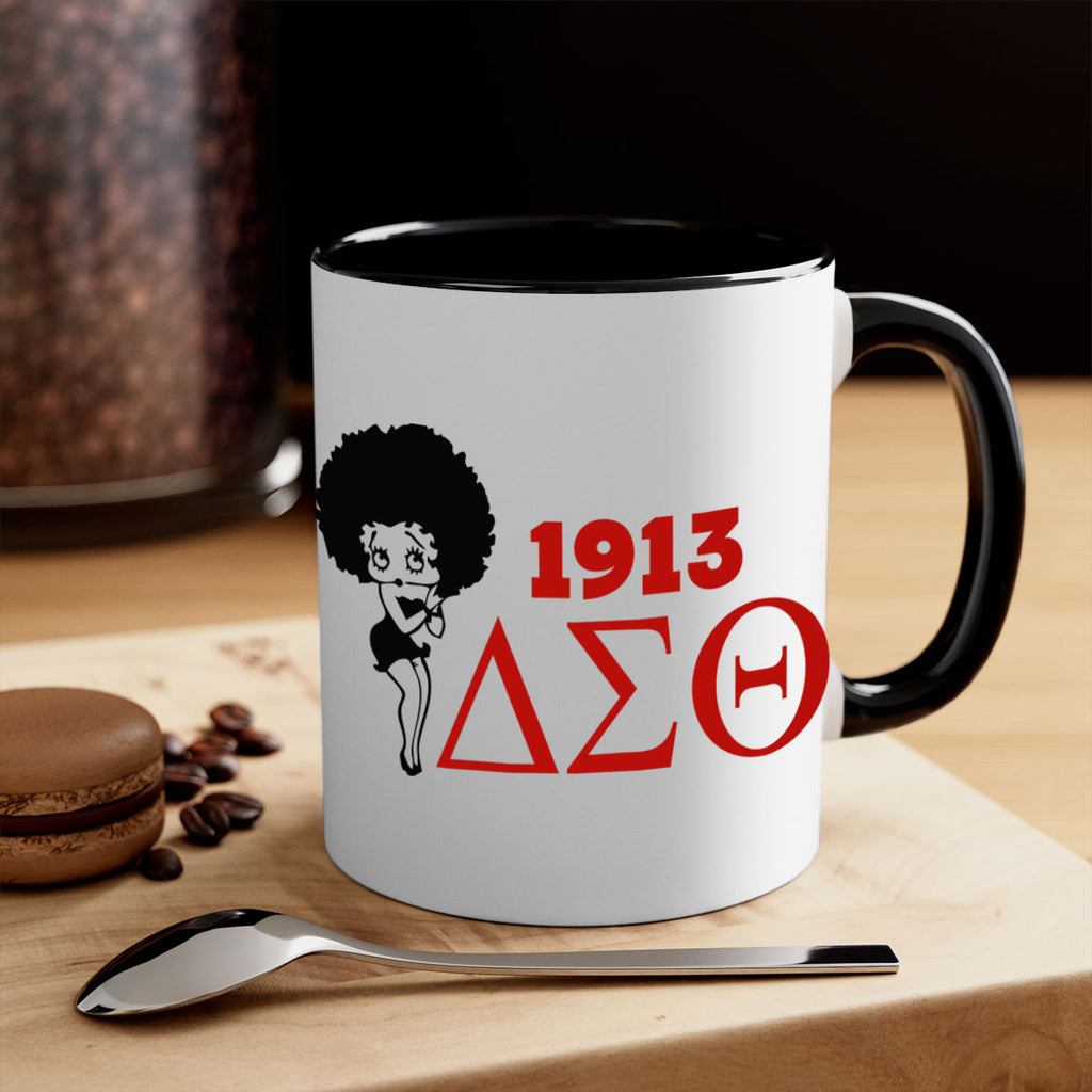 delta sigma theta 4#- black words - phrases-Mug / Coffee Cup