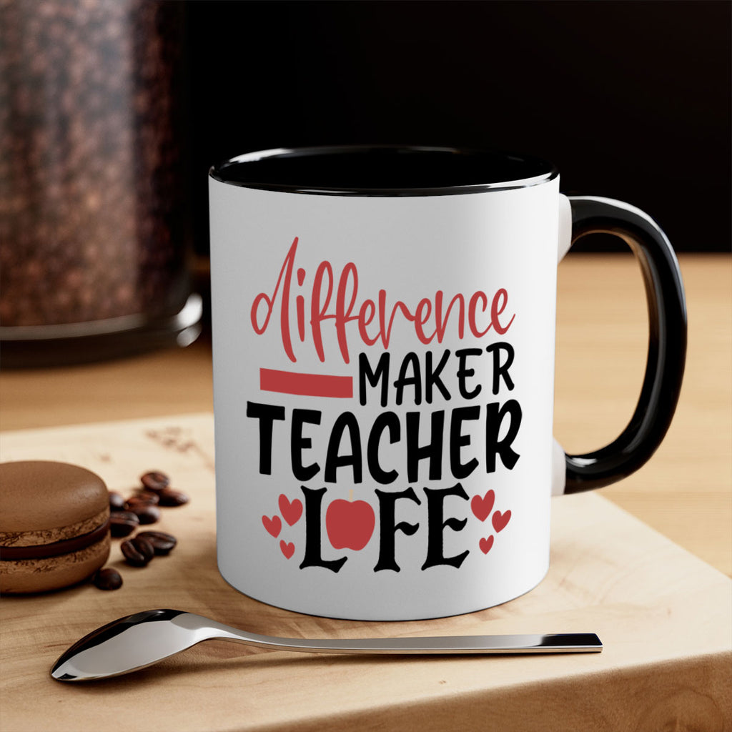 difference maker teacher life Style 184#- teacher-Mug / Coffee Cup