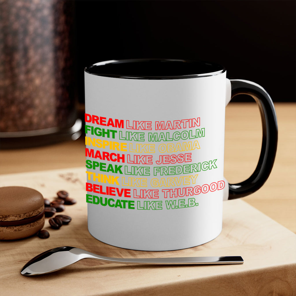 dream like martin 165#- black words - phrases-Mug / Coffee Cup