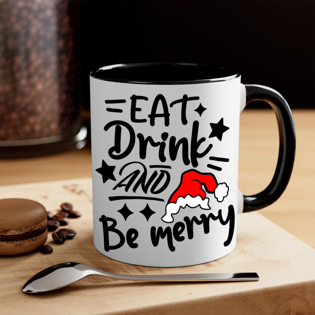 eat drink and be merry style 192#- christmas-Mug / Coffee Cup