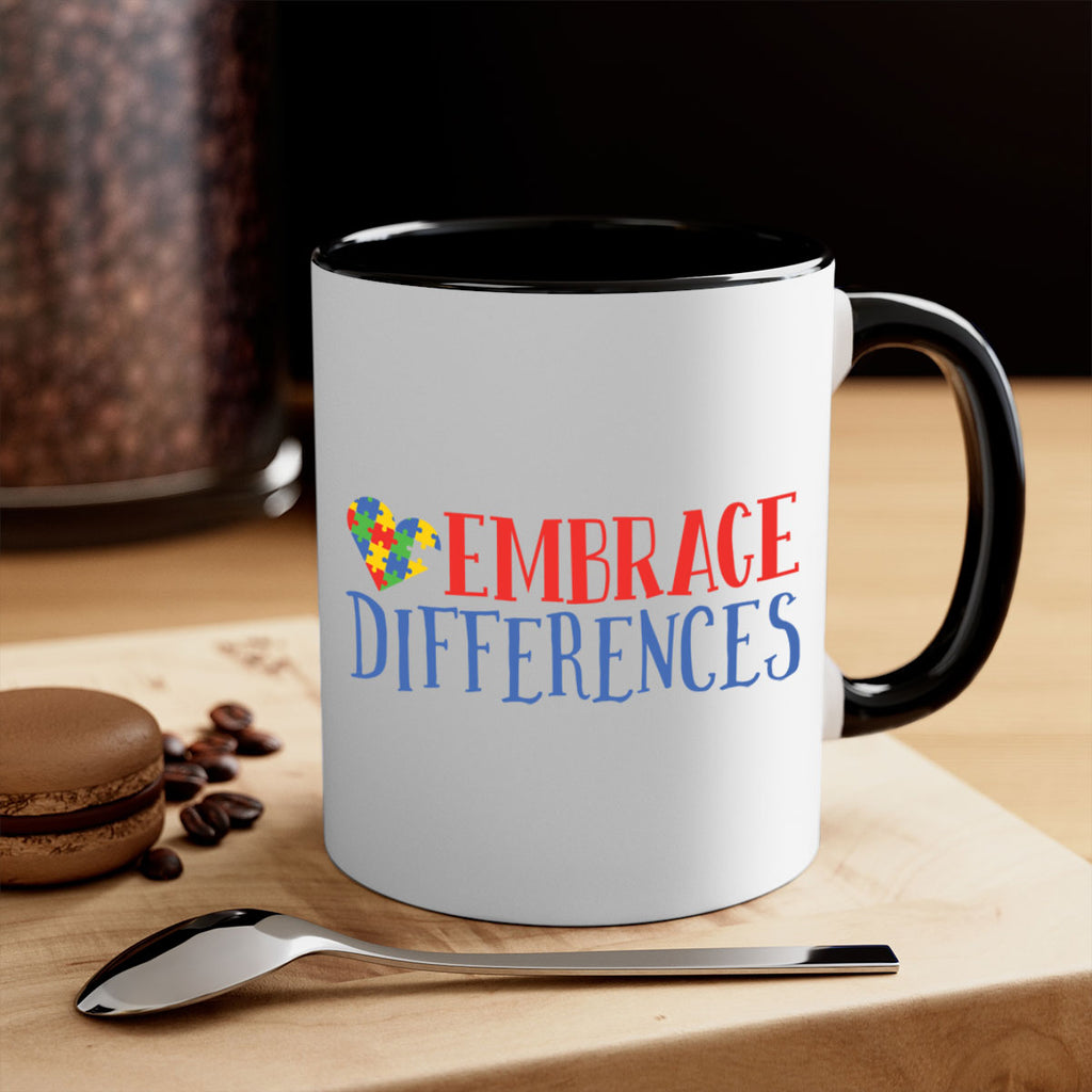 embrace differences Style 13#- autism-Mug / Coffee Cup