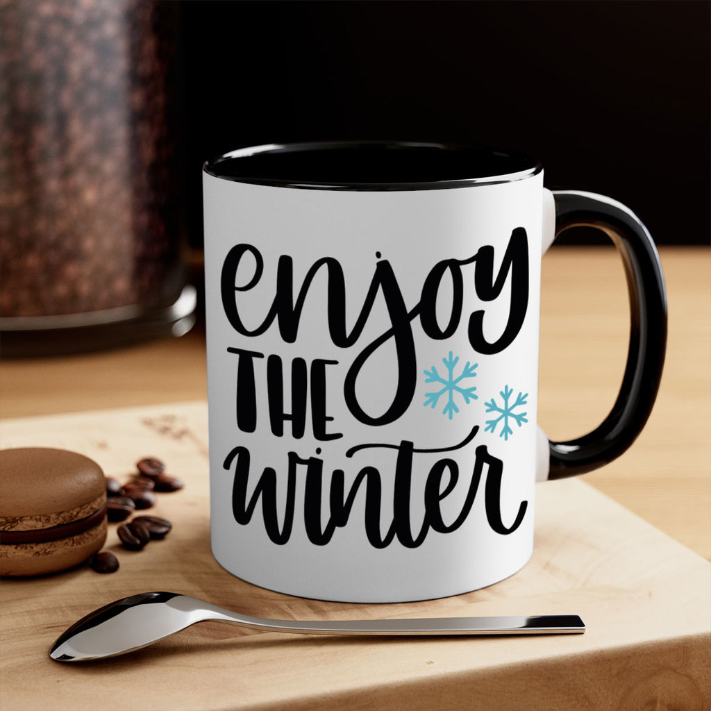 enjoy the winter 155#- christmas-Mug / Coffee Cup