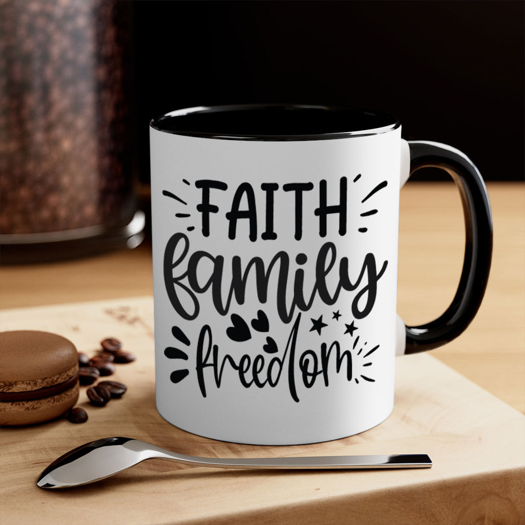 faith family freedom 43#- Family-Mug / Coffee Cup