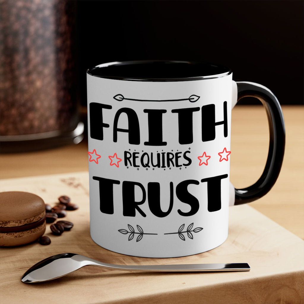 faith requires trust style 203#- christmas-Mug / Coffee Cup