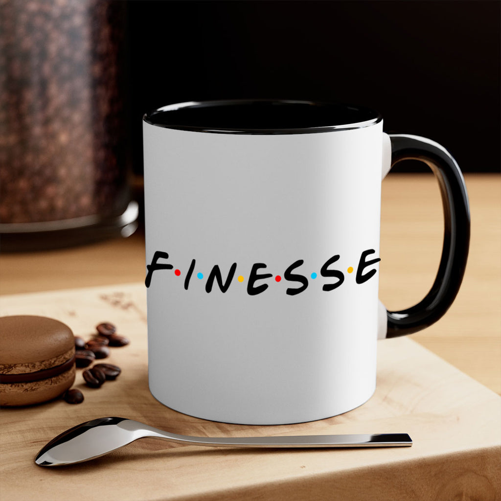 finesse 156#- black words - phrases-Mug / Coffee Cup