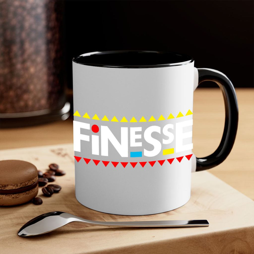 finesse 158#- black words - phrases-Mug / Coffee Cup