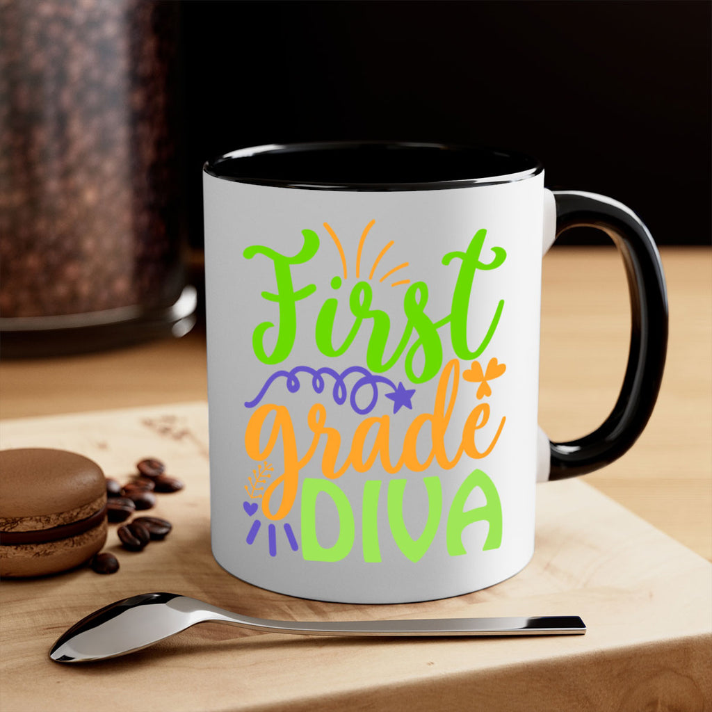 first grade diva 21#- mardi gras-Mug / Coffee Cup