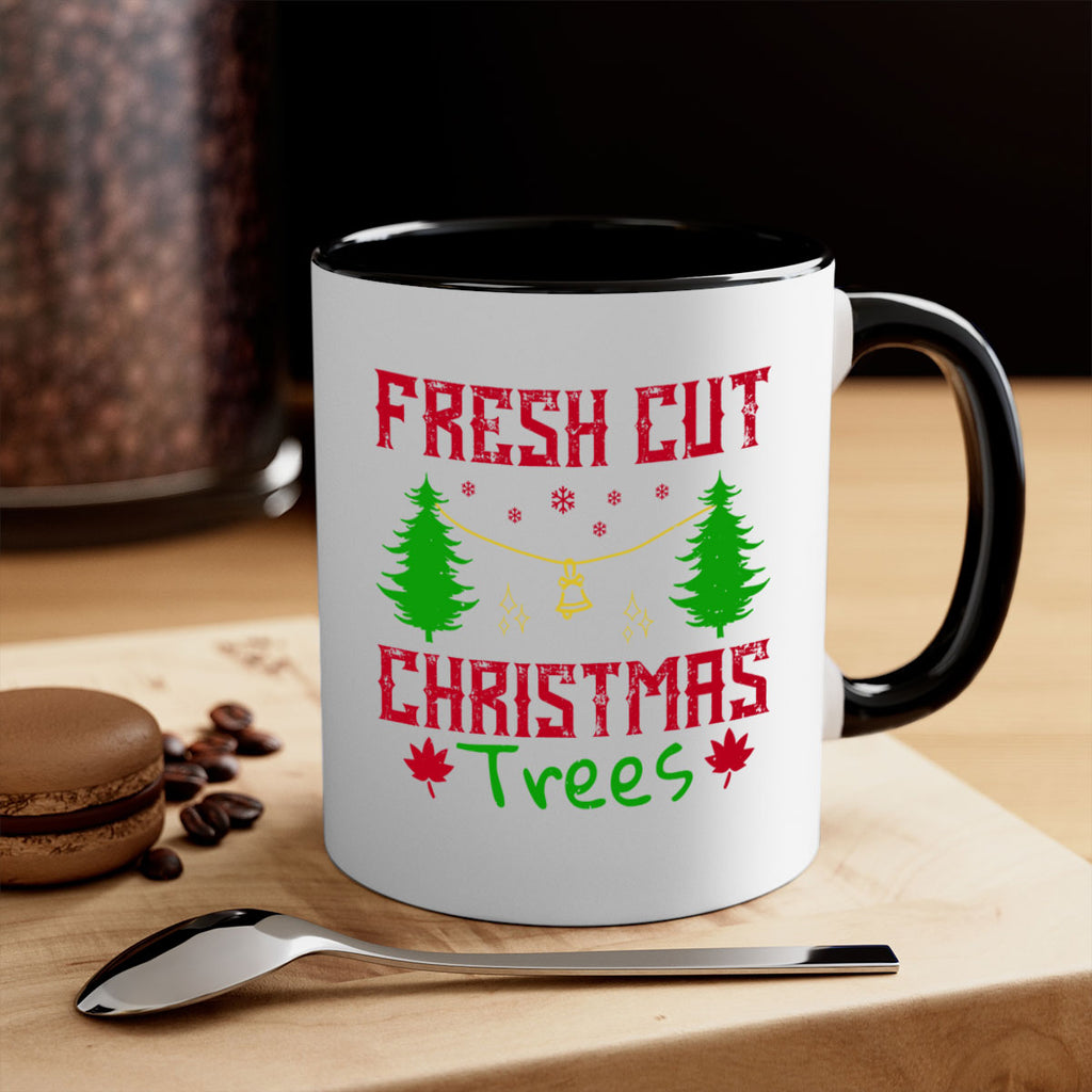 fresh cut christmas trees 452#- christmas-Mug / Coffee Cup