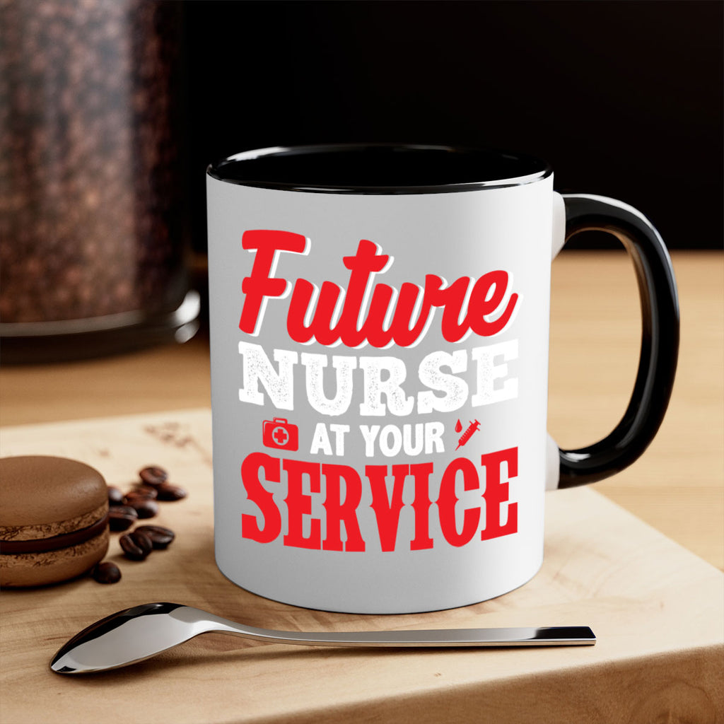 future nurse at your servicepng Style 241#- nurse-Mug / Coffee Cup