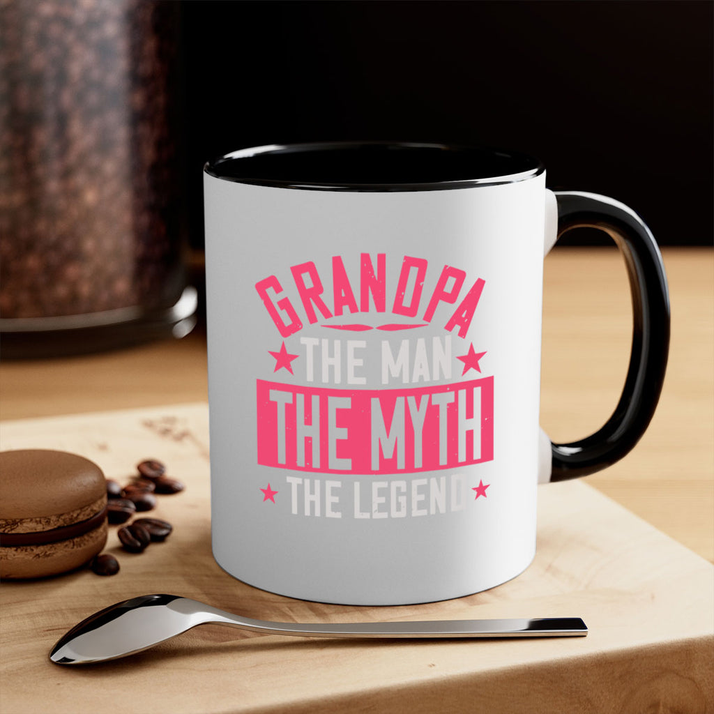 grandpa the man themyth the legend 42#- grandpa-Mug / Coffee Cup