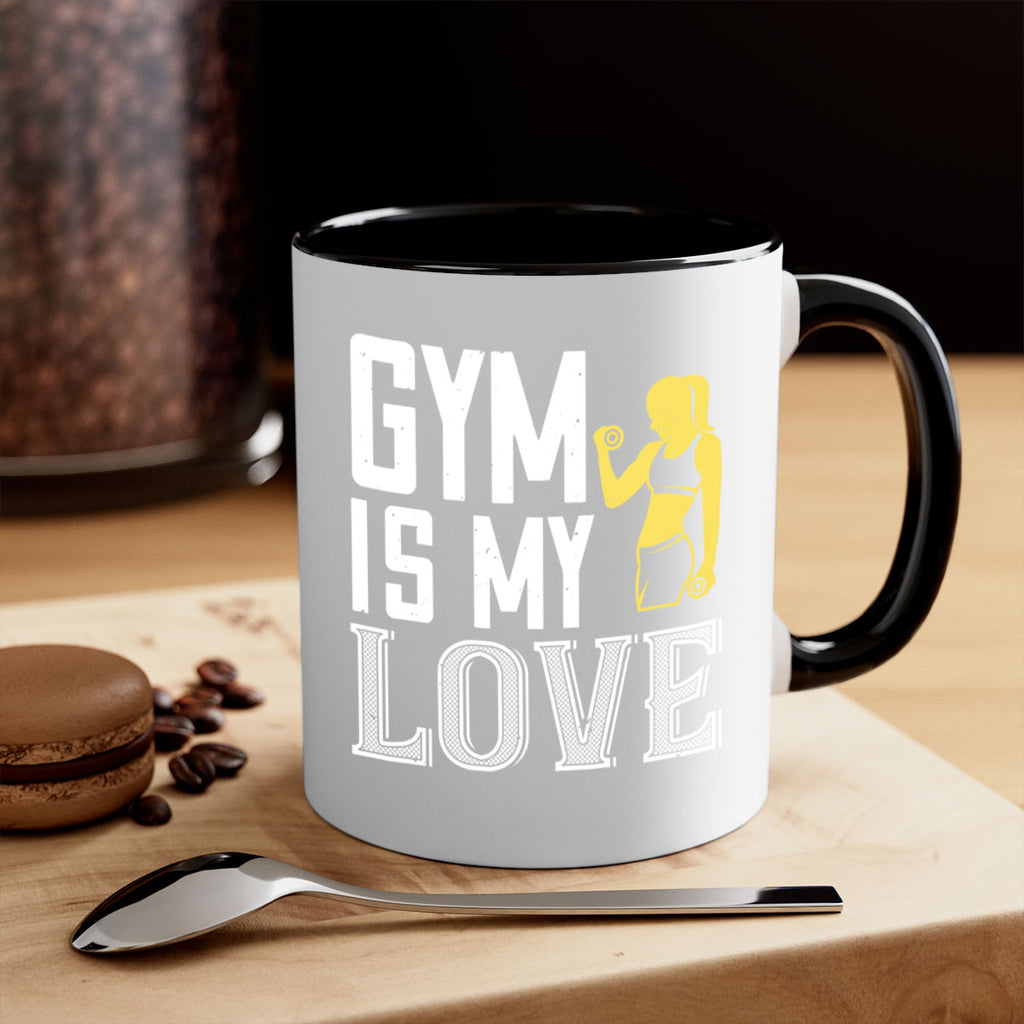 gym is my love 98#- gym-Mug / Coffee Cup