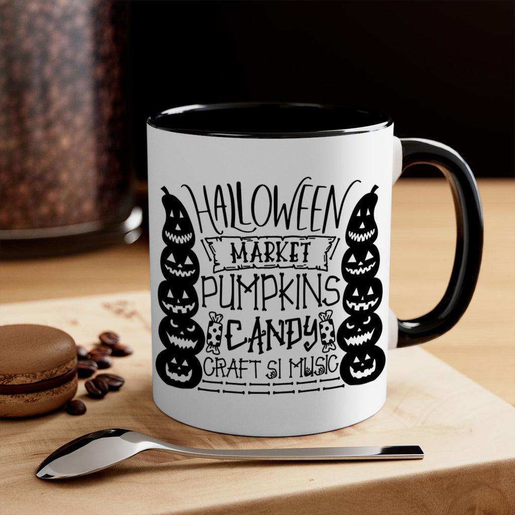 halloween market pumpkins candy 73#- halloween-Mug / Coffee Cup