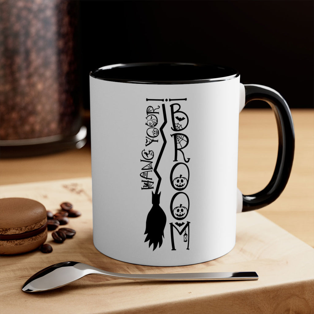 hang your broom 70#- halloween-Mug / Coffee Cup