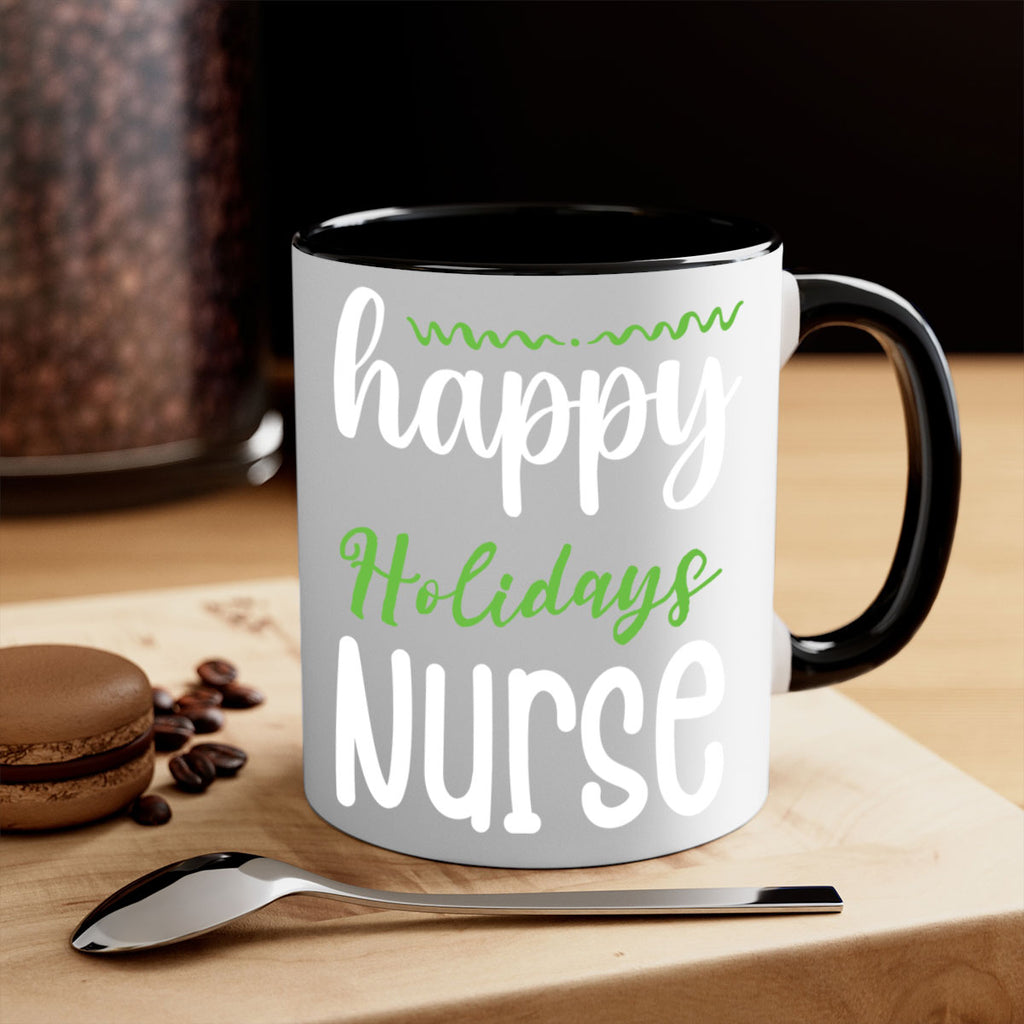 happy holidays nurse style 261#- christmas-Mug / Coffee Cup