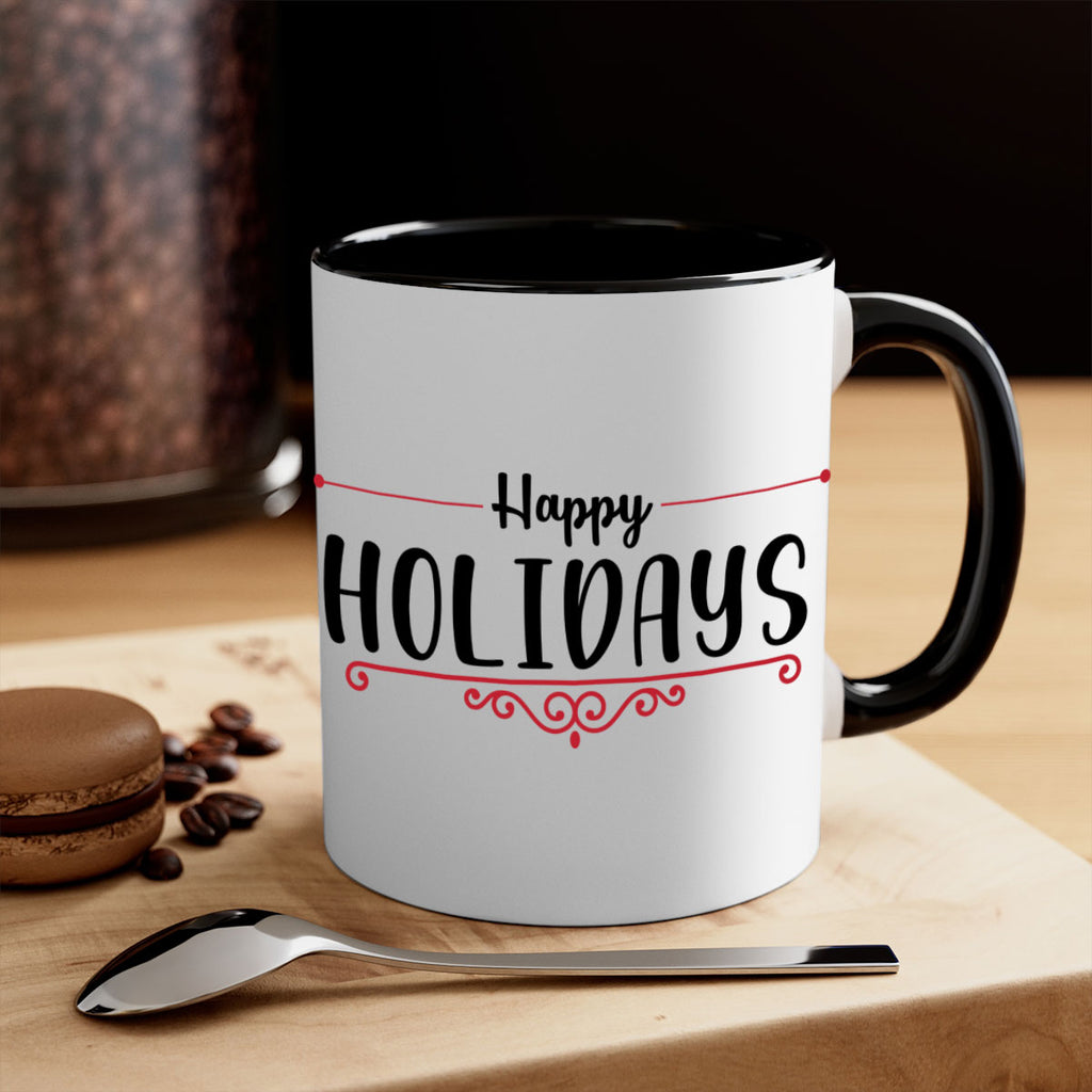 happy holidays style 262#- christmas-Mug / Coffee Cup