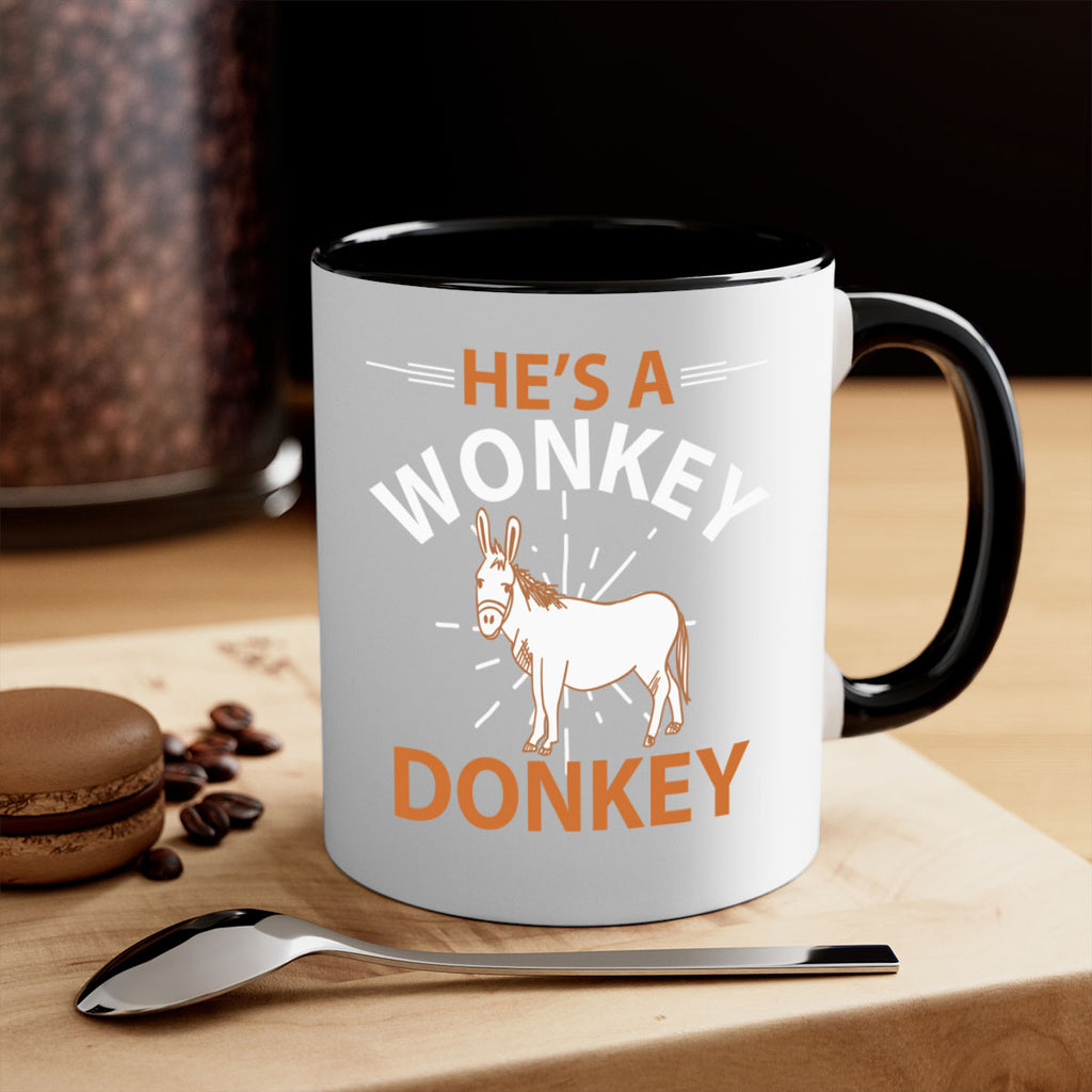 he’s a wonky donkey Style 4#- Donkey-Mug / Coffee Cup