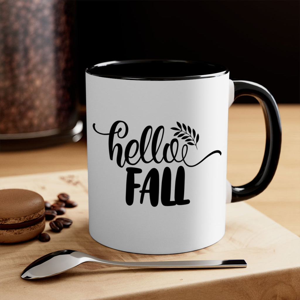 hello fall 54#- thanksgiving-Mug / Coffee Cup