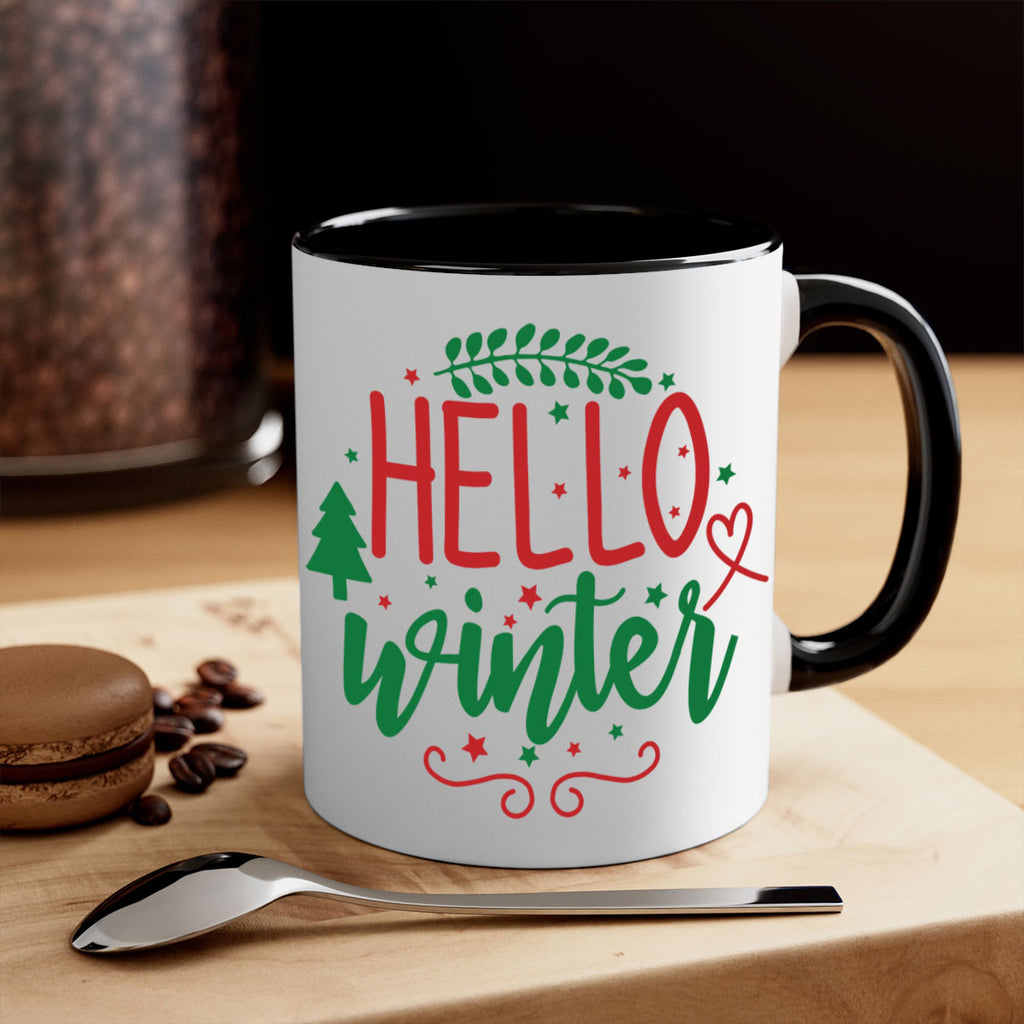 hello winter style 286#- christmas-Mug / Coffee Cup