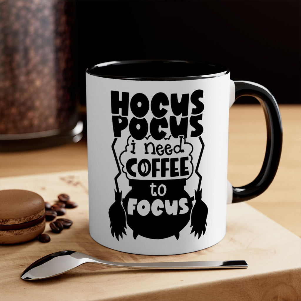 hocus pocus i nees coffee to focus 58#- halloween-Mug / Coffee Cup