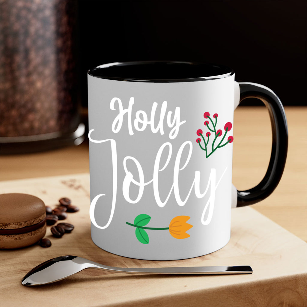 holly jolly style 299#- christmas-Mug / Coffee Cup