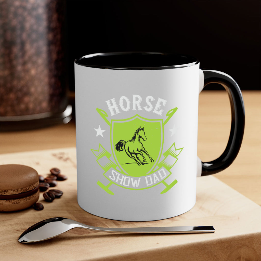 horse show dad Style 48#- horse-Mug / Coffee Cup