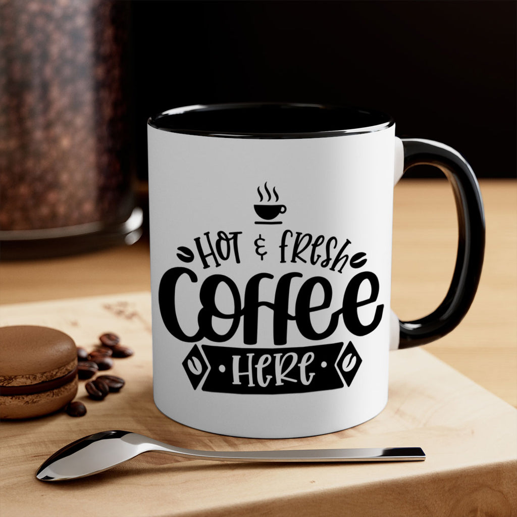 hot fresh coffee here 112#- coffee-Mug / Coffee Cup