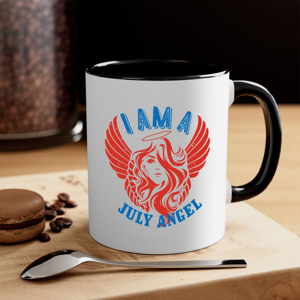 i am a july angel Style 91#- birthday-Mug / Coffee Cup