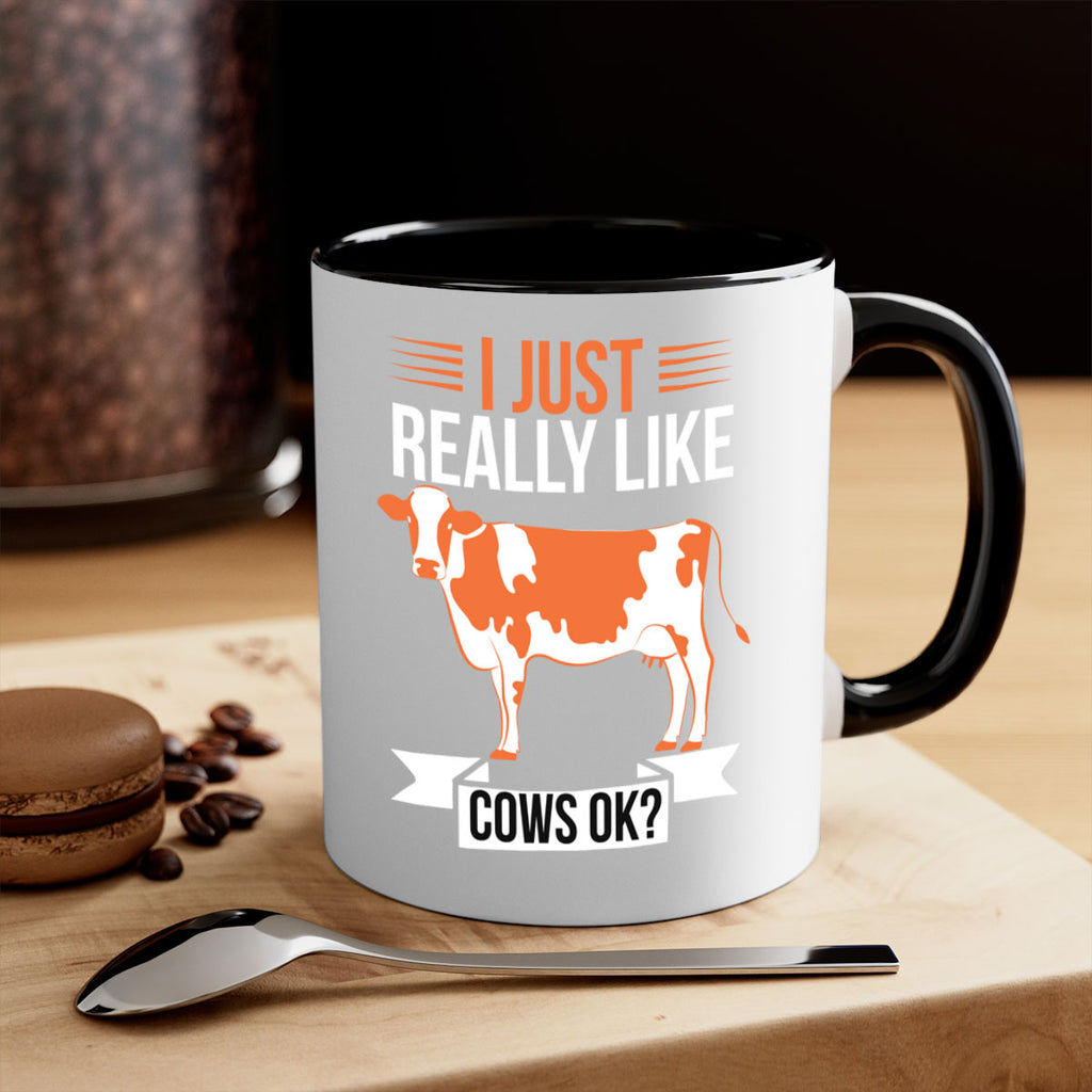 i just really like cows ok Style 3#- Cow-Mug / Coffee Cup