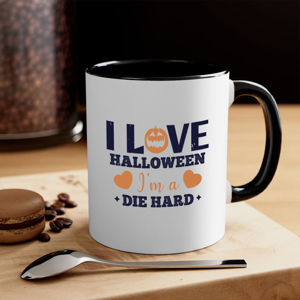 i love halloween im a die hard 150#- halloween-Mug / Coffee Cup
