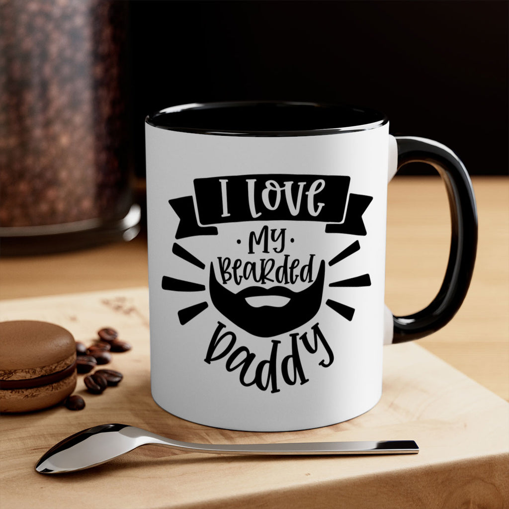 i love my bearded daddy 42#- fathers day-Mug / Coffee Cup