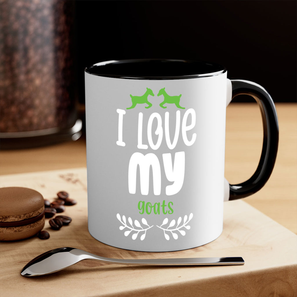 i love my goats style 336#- christmas-Mug / Coffee Cup