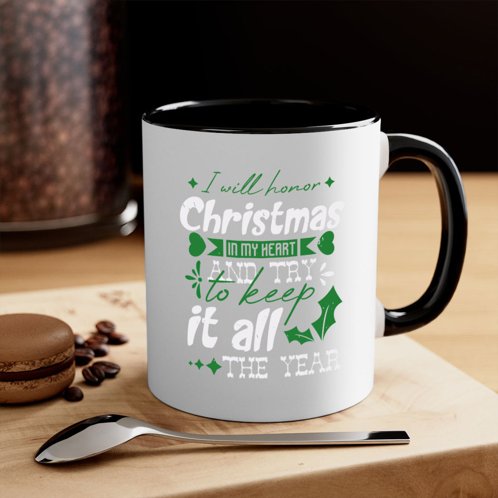 i will honor christmas in 400#- christmas-Mug / Coffee Cup