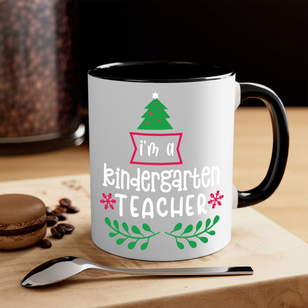 i'm a kindergarten teacher style 351#- christmas-Mug / Coffee Cup