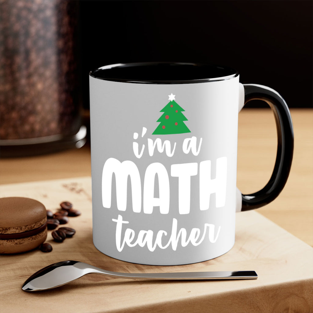 i'm a math teacher style 352#- christmas-Mug / Coffee Cup