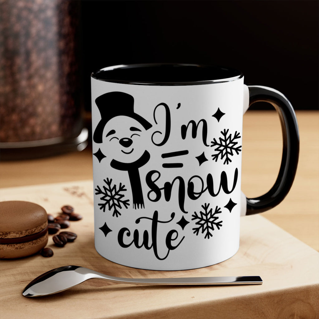 i'm snow cute style 357#- christmas-Mug / Coffee Cup