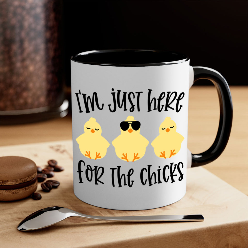 im just here for the chicks 20#- easter-Mug / Coffee Cup