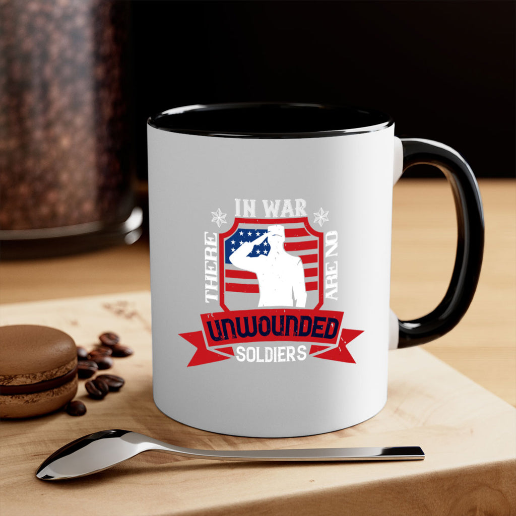 in war there are no unwounded 100#- veterns day-Mug / Coffee Cup